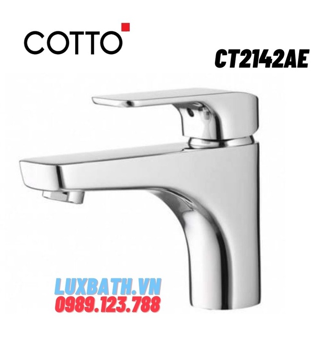Vòi rửa mặt lavabo nóng lạnh COTTO CT2142AE