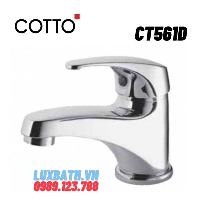 Vòi rửa mặt lavabo nóng lạnh COTTO CT561D 