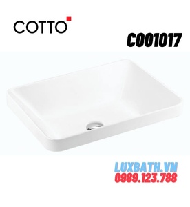 Chậu Rửa Lavabo COTTO C001017 Bán Dương Simply Modis