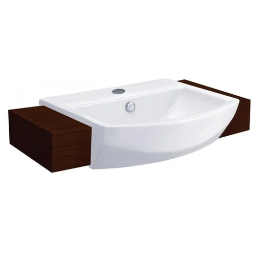Chậu Lavabo Bán Âm COTTO C02427 Tetragon