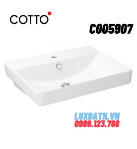 Chậu rửa mặt COTTO C005907 đặt bàn 