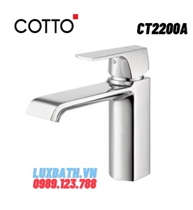 Vòi rửa mặt lavabo nóng lạnh COTTO CT2200A