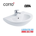 Chậu Rửa Lavabo COTTO C014 không chân 