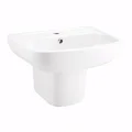 Chậu Lavabo Treo Tường Chân Lửng COTTO C0141/C4241 Brio