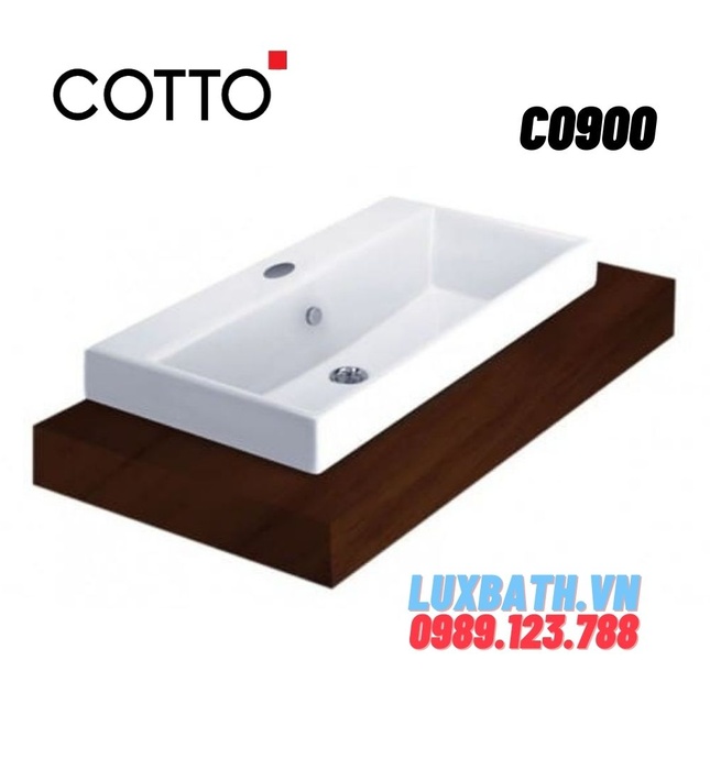 Chậu Rửa Lavabo COTTO C0900 Dương Bàn Quado
