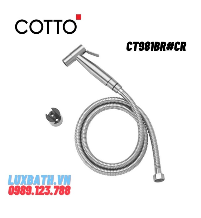 Vòi xịt vệ sinh COTTO CT981BR#CR(HM)