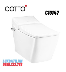 Bàn Cầu 1 Khối COTTO C10147 nắp đóng êm 