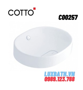 Chậu Rửa Lavabo COTTO C00257 Olix 52 Dương Bàn