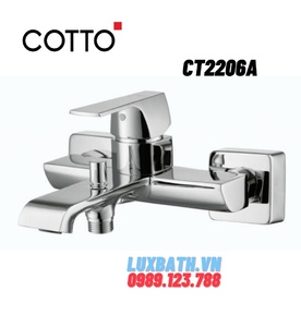 Củ Sen Tắm COTTO CT2206A Cubic Nóng Lạnh