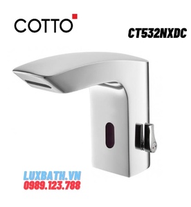 Vòi lavabo lạnh cảm ứng COTTO CT532NXDC dùng pin