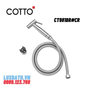Vòi xịt vệ sinh COTTO CT981BR#CR(HM)