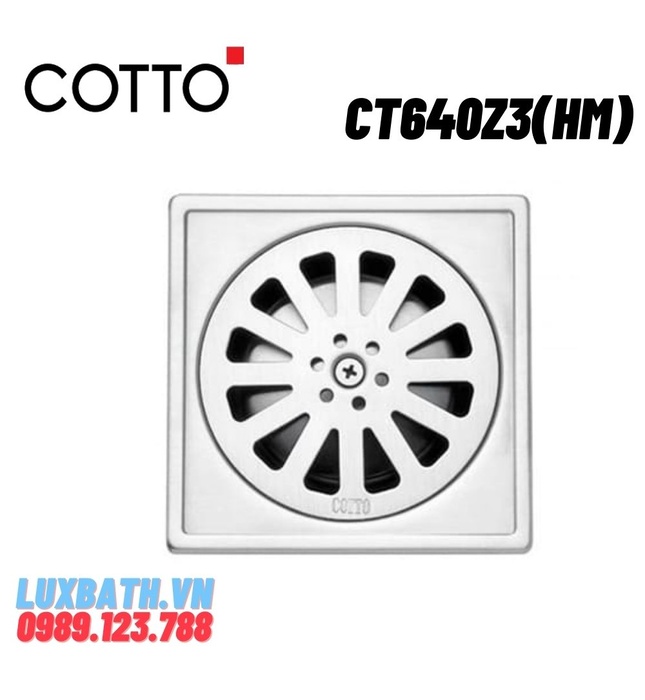Ga thoát sàn COTTO CT640Z3(HM)