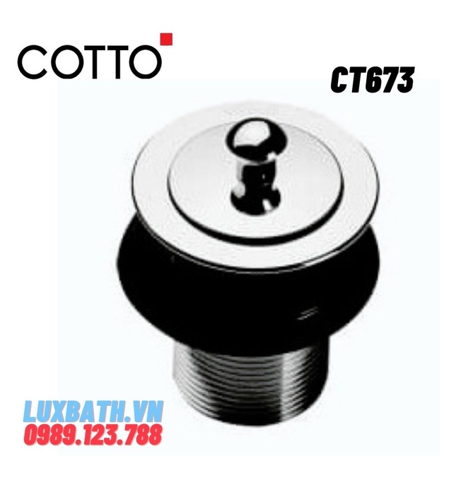 Rốn chậu loại nắp đậy COTTO CT673(HM)