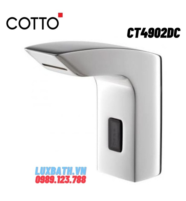 Vòi lavabo lạnh cảm ứng COTTO CT4902DC dùng pin 
