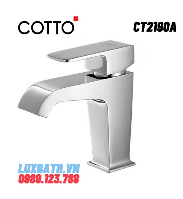 Vòi rửa mặt lavabo nóng lạnh COTTO CT2190A 