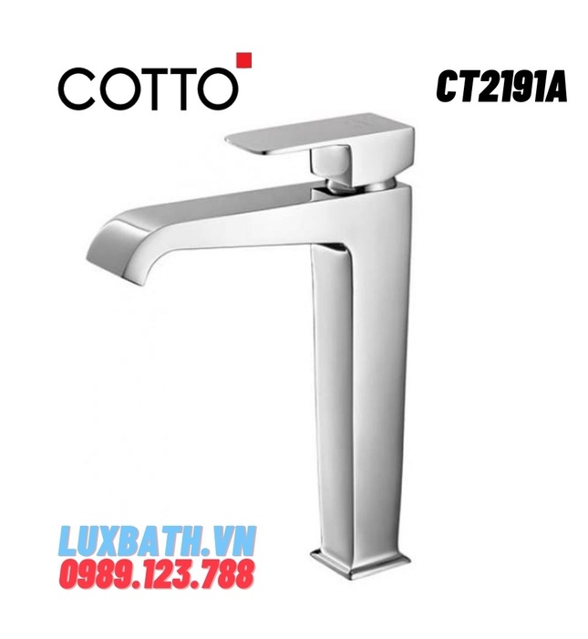 Vòi rửa mặt lavabo nóng lạnh COTTO CT2191A