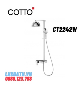 Sen Cây COTTO CT2242W Switch Nóng Lạnh
