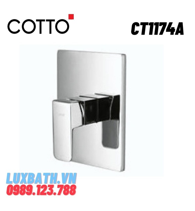 Mặt nạ sen tắm âm tường COTTO CT1174A