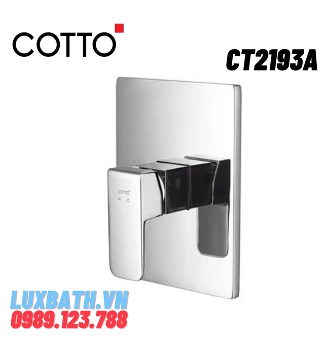 Củ sen tắm âm tường COTTO CT2193A