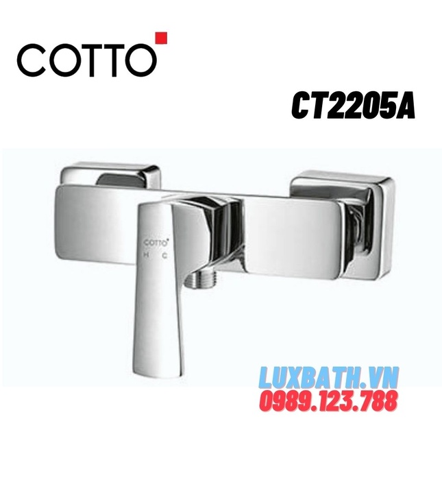 Củ sen tắm gắn tường COTTO CT2205A