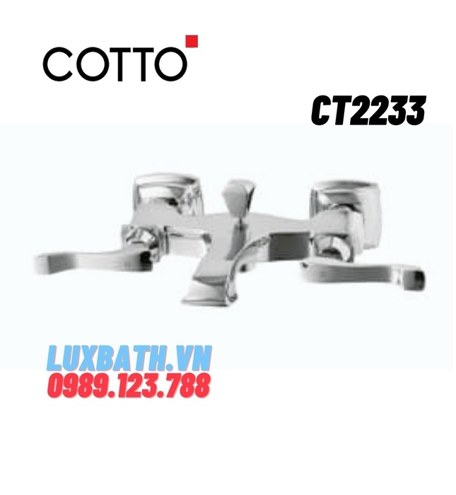 Củ sen tắm gắn tường COTTO CT2233