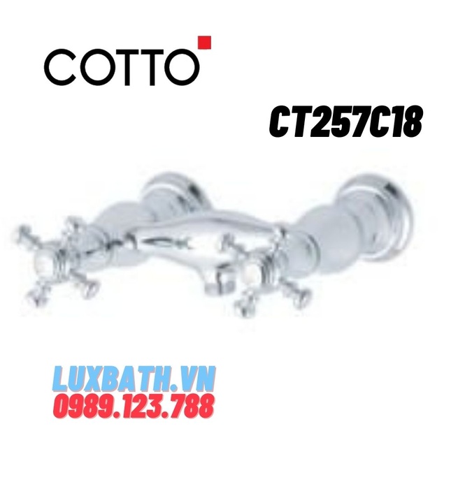Củ sen tắm gắn tường COTTO CT257C18
