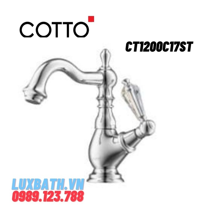 Vòi rửa mặt lavabo lạnh COTTO CT1200C17ST 