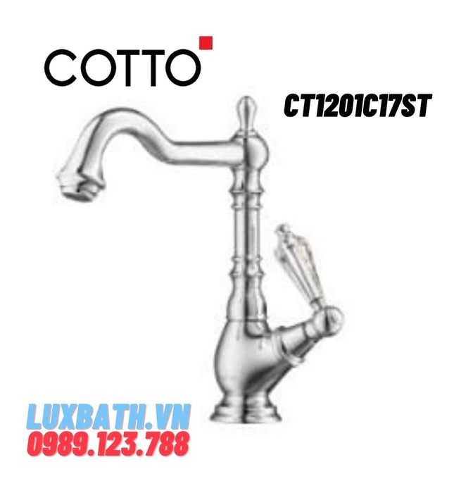 Vòi rửa mặt lavabo lạnh COTTO CT1201C17ST 
