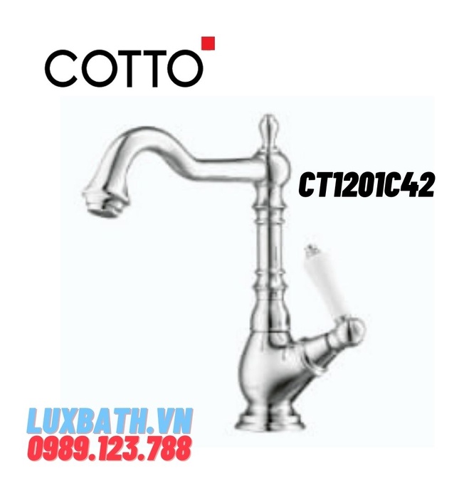Vòi rửa mặt lavabo lạnh COTTO CT1201C42