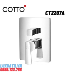 Củ Sen Tắm COTTO CT2207A Cubic Nóng Lạnh