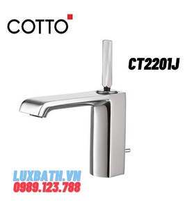 Vòi rửa mặt lavabo nóng lạnh COTTO CT2201J
