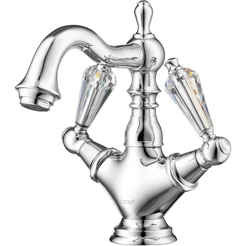 Vòi Lavabo 1 Lỗ Nóng Lạnh COTTO CT2220C17ST