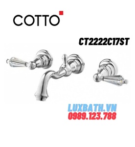 Vòi rửa mặt lavabo nóng lạnh COTTO CT2222C17ST