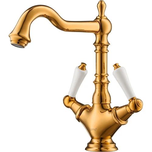 Vòi Lavabo Nóng Lạnh Thân Cao COTTO CT2223C42#GR