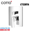 Củ Sen Tắm COTTO CT2207A Cubic Nóng Lạnh
