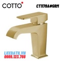 Vòi rửa mặt lavabo lạnh màu vàng COTTO CT1170A#GRM
