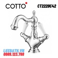Vòi rửa mặt lavabo nóng lạnh COTTO CT2220C42