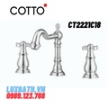 Vòi rửa mặt lavabo nóng lạnh COTTO CT2221C18 