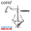 Vòi rửa mặt lavabo nóng lạnh COTTO CT2223C42 