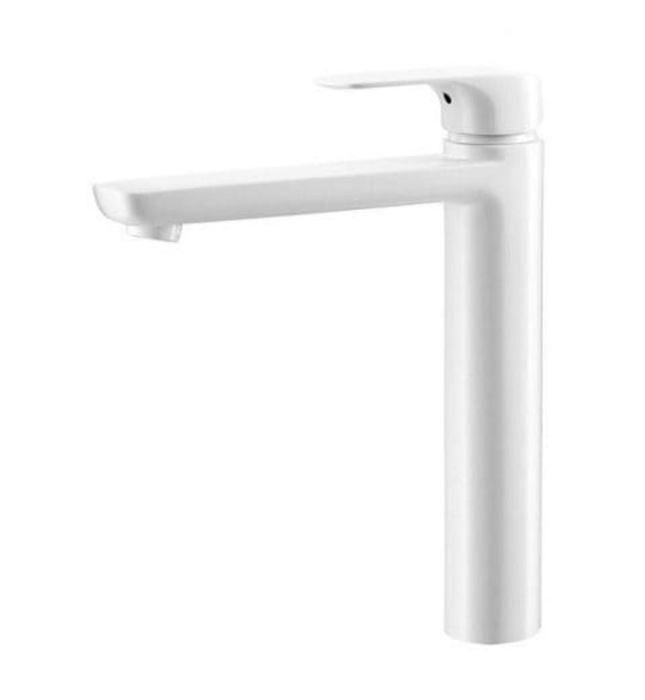 Vòi rửa mặt lavabo nóng lạnh COTTO CT2124AY#WH (màu trắng)    