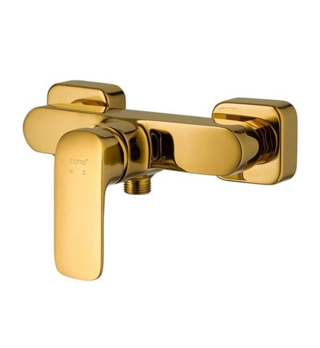 Củ sen tắm âm tường COTTO CT2148A#GR (màu vàng) 