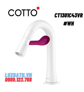 Vòi rửa mặt lavabo lạnh COTTO CT1301C43VR#WH