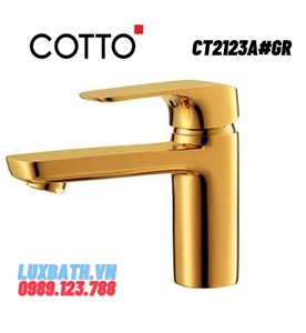 Vòi rửa mặt lavabo nóng lạnh COTTO CT2123A#GR