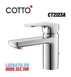 Vòi rửa mặt lavabo nóng lạnh COTTO CT2123A 