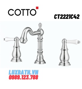 Vòi rửa mặt lavabo nóng lạnh COTTO CT2221C42