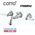 Vòi rửa mặt lavabo nóng lạnh COTTO CT2222C42