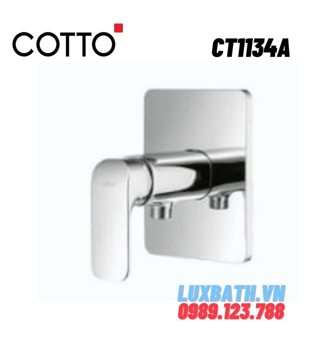 Củ sen tắm âm tường COTTO CT1134A