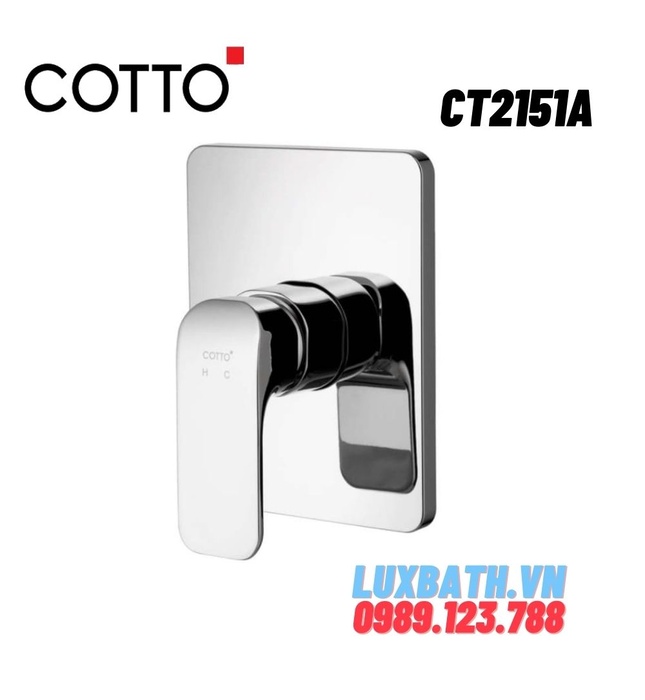 Mặt nạ sen tắm âm tường COTTO CT2151A