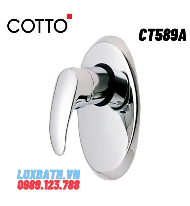 Củ sen tắm âm tường COTTO CT589A