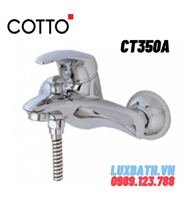 Củ Sen Tắm COTTO CT350A Augusta Nóng Lạnh